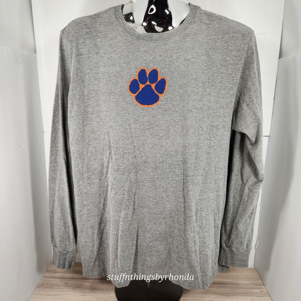 Nike University Of‎ Clemson Tigers Long Sleeve T-Shirt Men's XL